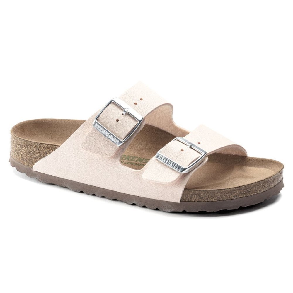 Birkenstock Arizona Vegan Birkibuc Sandal Rose